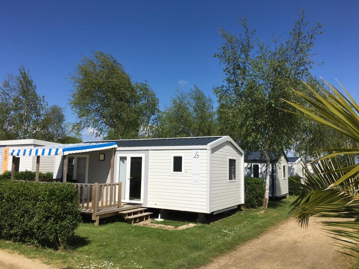 Camping De La Plage De Cleut-Rouz Fouesnant Exterior foto